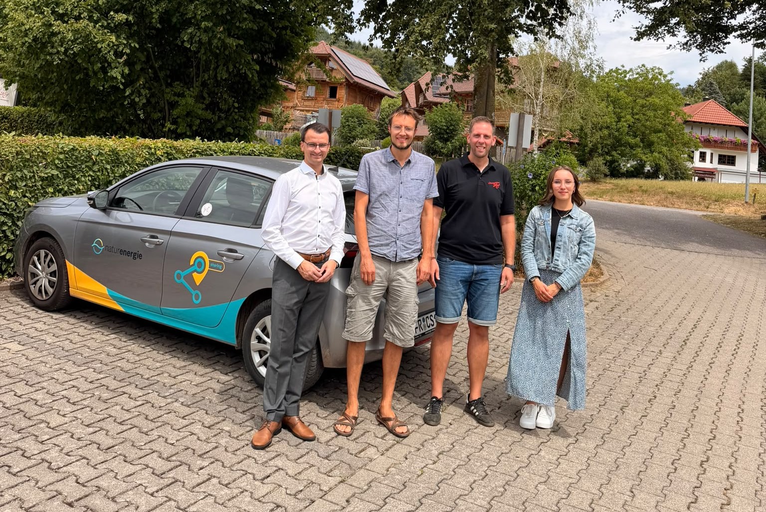 Neuer Standort für Carsharing-Fahrzeug in Seelbach